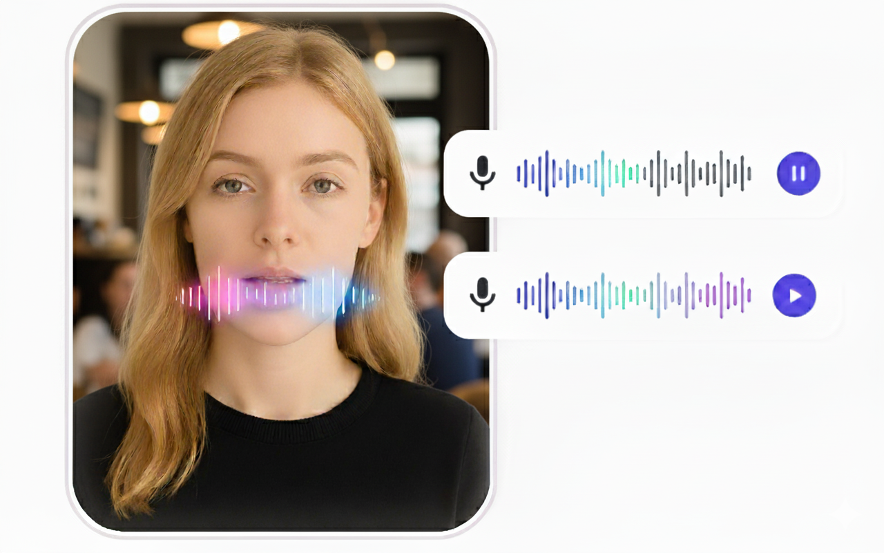 AI Lip Sync & Voiceover Feature